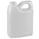 Each: 16 oz. Natural HDPE Plastic F-Style Bottles (33-400)