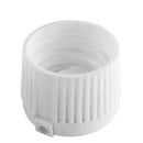 20-410 White Ribbed Polytop Flip-Spout Cap, PS-115 Liner (3mm orifice)