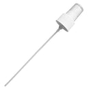 24-410 White Ribbed Fine Mist Sprayer, 6-1/4" Tube