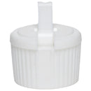 24-410 White Polytop Spouted Caps (PS-147)