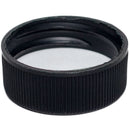 28-400 Black Ribbed Cap with F-217 SureSeal Foam Liner
