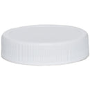 45-400 White Ribbed Caps w/ .020" PS Foam FS 5-8 FoilSeal HIS Liner