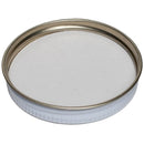 53-400 White Metal Caps w/ Pulp & Vinyl Liner (Inside)