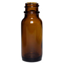 .5 oz. Amber Glass Boston Round Bottles (18-400)