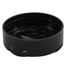 63-485 Black Spice Caps, Flip Top - Sift & Spoon, .200 Holes (Unlined)
