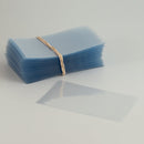 77 x 45 Clear Flat-Cut PVC Shrink Bands (No Perf) (FITS 43mm - 45mm Cap Sizes)