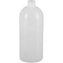 32 oz. Natural HDPE Plastic Bullet (Cosmo Round) Bottles (28-410)