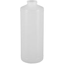 32 oz. Natural HDPE Plastic Cylinder Bottles (38-400)