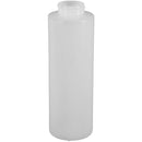 16 oz. Natural HDPE Plastic Cylinder Bottles (38-400)