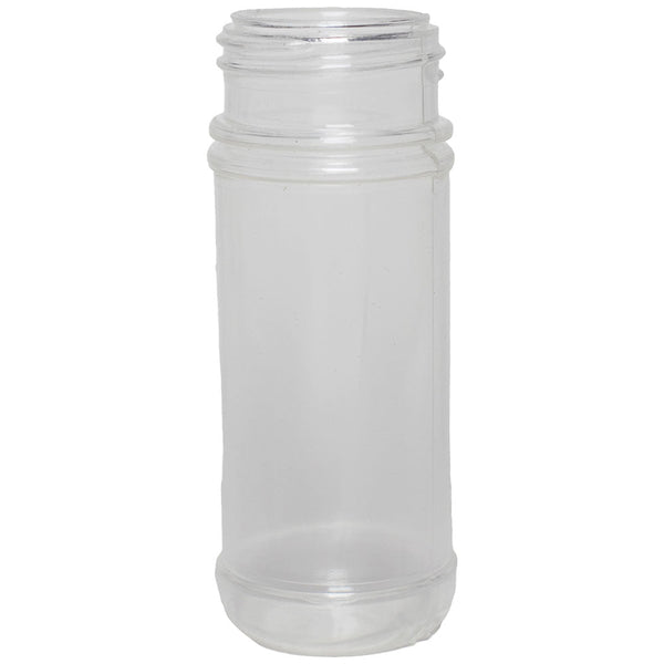 4 oz. Clear K-Resin Plastic Spice Bottles (43-485)