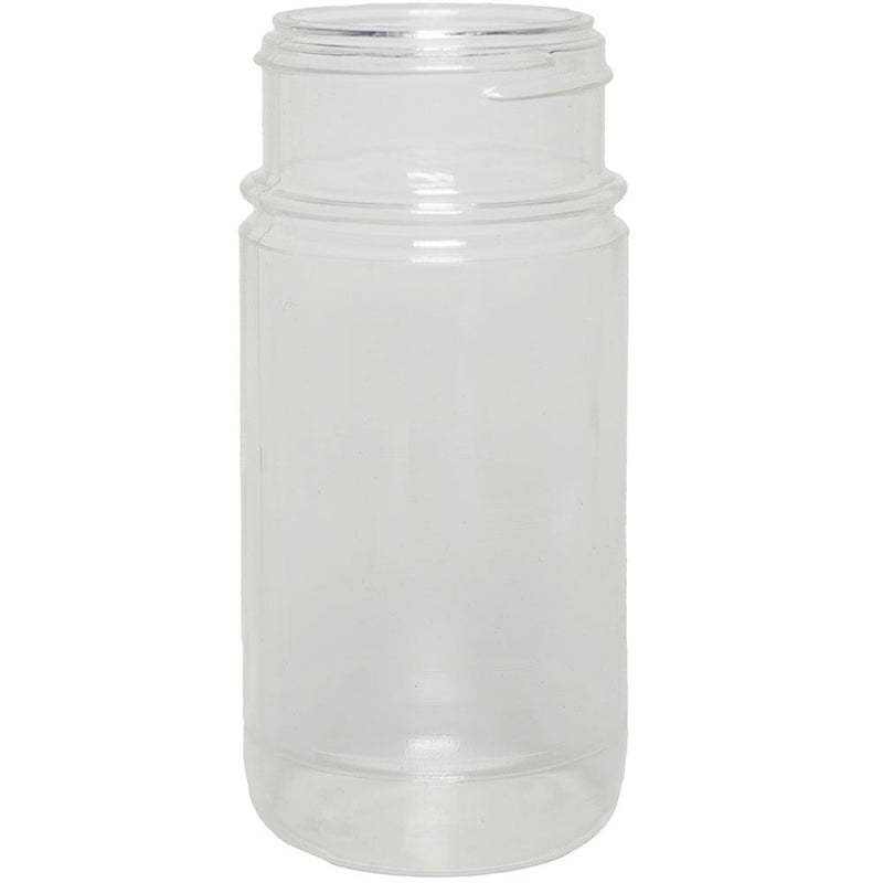 8 oz. Clear K-Resin Plastic Spice Bottles (53-485) Bottle Only