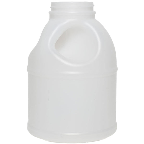 32 oz. (3 lbs Honey) Natural HDPE Round Plastic Honey Jug (53-400)