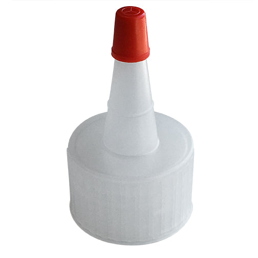 28-410 Natural Yorker Spout Caps, Red Sealer Tip