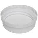 38-400 White Lined Dairy Caps w/ F-217 Sureseal Foam Liner (Inside)