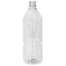 33.8oz (1L) Clear PET Ribbed AP Water Bottle (28mm PCO 1816)