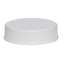 63-485 White Ribbed Caps w/ PS-22 Pressure Seal Liner