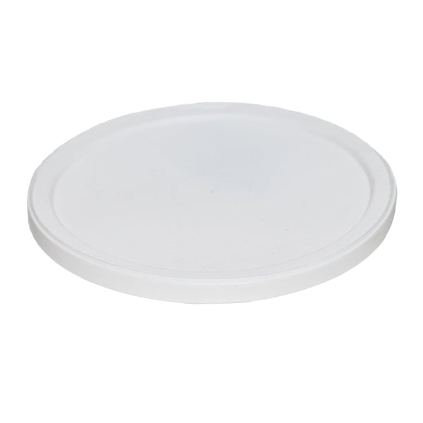 White LLDPE Plastic Tub Lids, L410