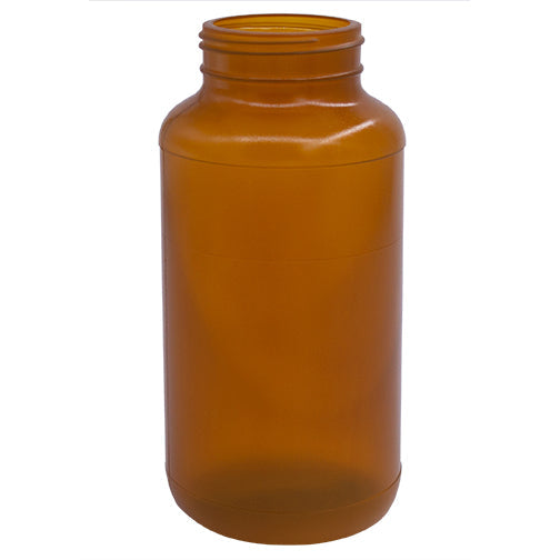 42 oz. Amber  PP Plastic Spice Bottle (63-485)