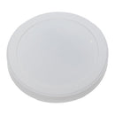 White LLDPE Plastic Long Skirt Tub Lids, L313