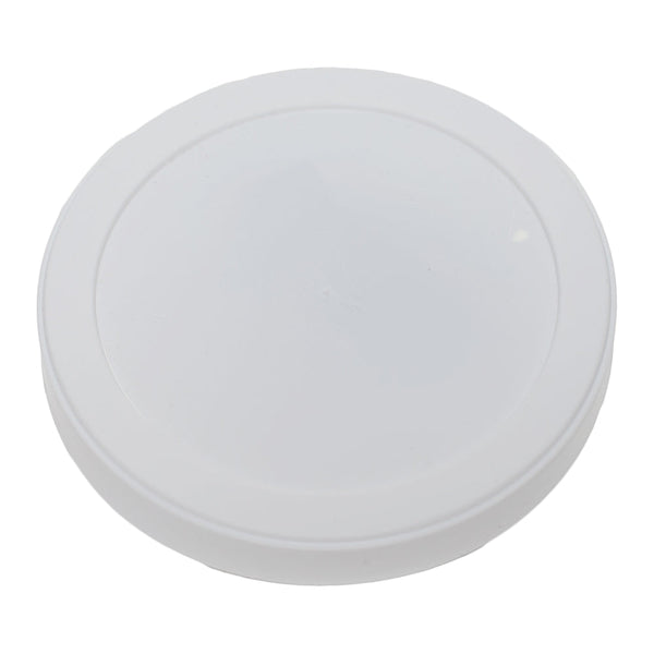 White LLDPE Plastic Long Skirt Tub Lids, L313