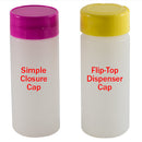 4 oz. Natural HDPE Spice/Cylinder Bottle (43-485)