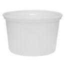 14 oz. Natural PP Plastic Tubs, L410