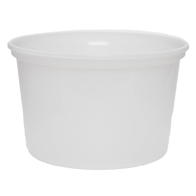 14 oz. Natural PP Plastic Tubs, L410