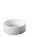 48-485 White, Spice Cap, Flip-Top-Sift, w/HIS Printed Foil Liner and 10 Holes (.200")