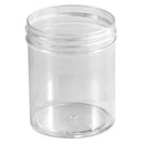 4 oz. Clear Polystyrene (PS) Plastic Jar (58-400)