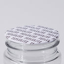 53-485 White, Dual-Flapper, Sift and Pour Spice Cap, (.200") Holes and Printed PS Liner