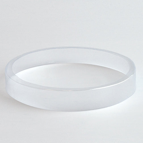 Sleeve: 260 x 25 + 7 (mm) Clear Preformed Square Shrink Bands - Qty (250/Sleeve)