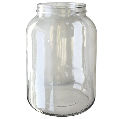 128 oz (1 Gallon) Wide-Mouth Round Glass Mason Jar (110-400)