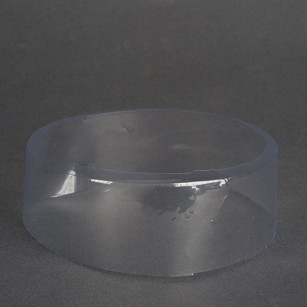 Sleeve: 185 x 40 + 7 (mm), Non Perforated, Clear, Preformed Shrink Bands - Qty (250/Sleeve)