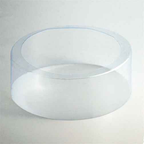 Sleeve: 140x35+5 Clear Preformed Round Shrink Bands - Qty (250/Sleeve)