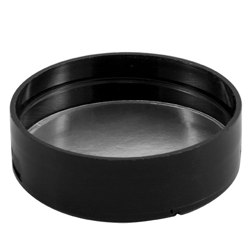 63-485 Black Spice Cap, Flip Top - Sift & Spoon, .200 Holes (HIS Foil Liner)